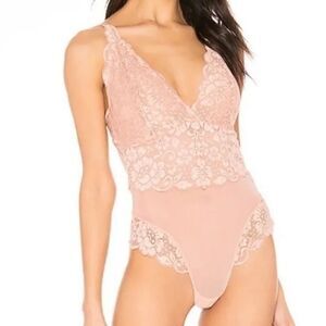 We are Hah Brown Sugar Bodysuit( Size Small)